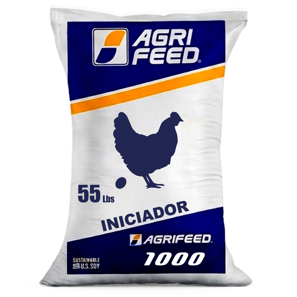 1000 Ponedoras Iniciador Agrifeed 55lbs