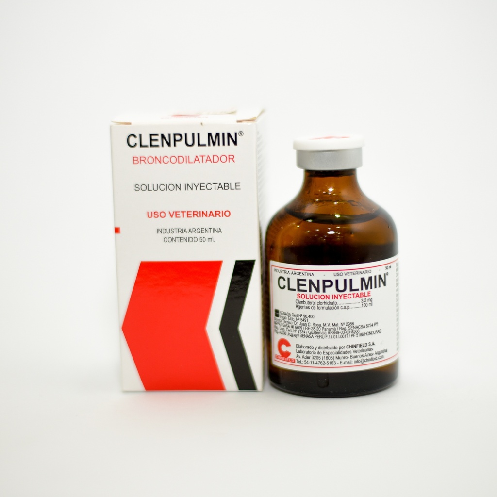 Clenpulmin Inyectable 50 ml