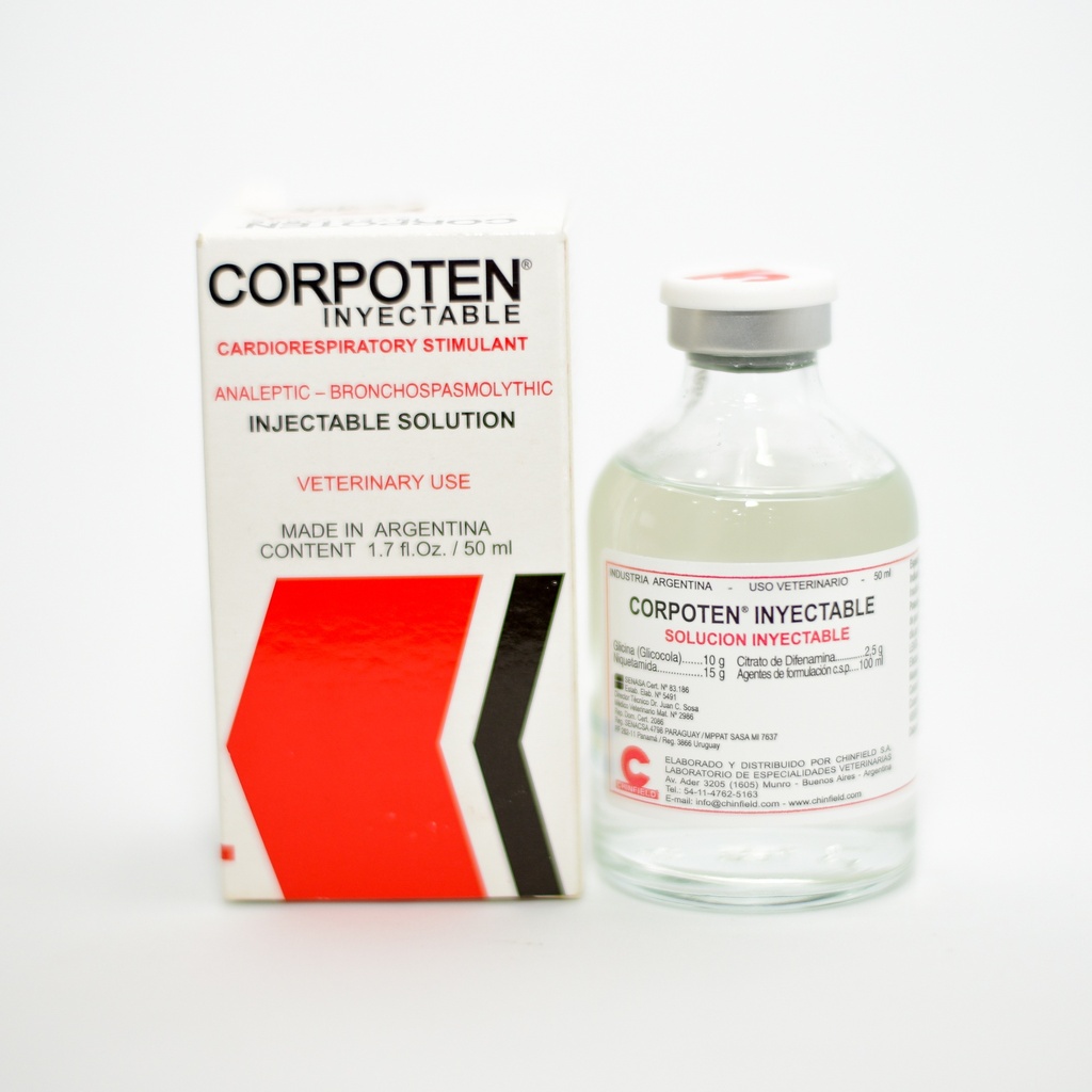 Corpoten Inyectable 50ml