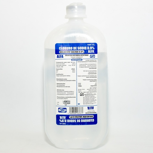 Suero Solución Salina 0.9%