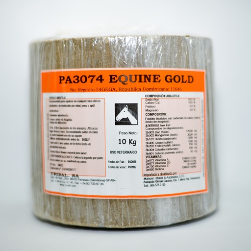 Bloque Caballo Gold